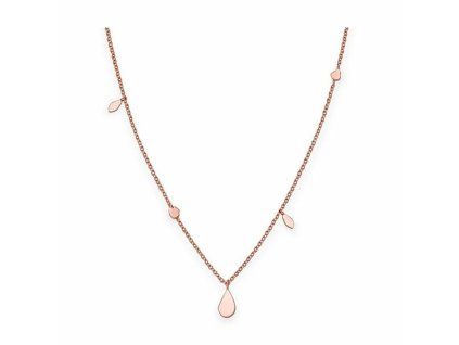 Dámsky náhrdelník Rosefield JSDNR-J055 Nerezová oceľ Ružová (40-45 cm)