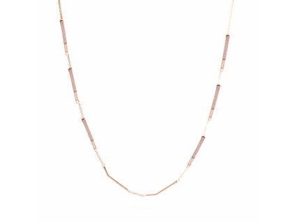 Dámsky náhrdelník Sif Jakobs C446-CZ-RG (35 cm)