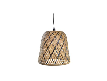 Stropné svetlo DKD Home Decor Čierna Gaštanová 220 V 50 W (41 x 41 x 39 cm)