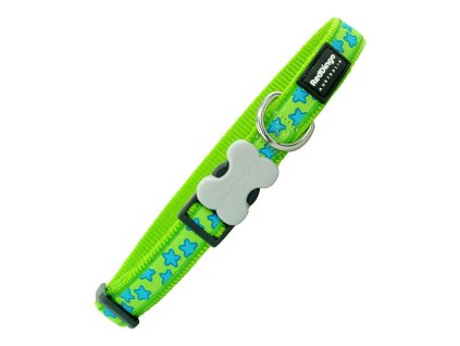 Psí obojok Red Dingo Hviezda Hviezdy (2 x 31-47 cm)