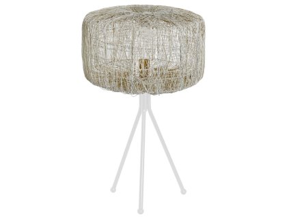 Stolná lampa DKD Home Decor Biela 220 V 50 W (33 x 33 x 50 cm)