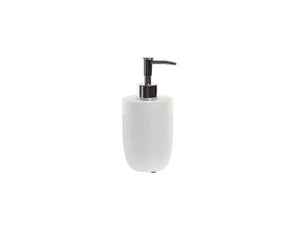 Dávkovač na mydlo DKD Home Decor Cement Biela Polypropylén