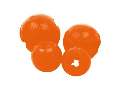 Hračka pre psy Gloria Lopta Oranžová (6.5cm)