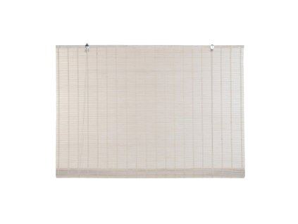 Roleta DKD Home Decor Nalakovaný Biela Bambus 120 x 2 x 230 cm