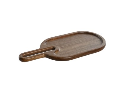 Doska na krájanie Home ESPRIT Agátové drevo Prírodná (40 x 18 x 1,8 cm)