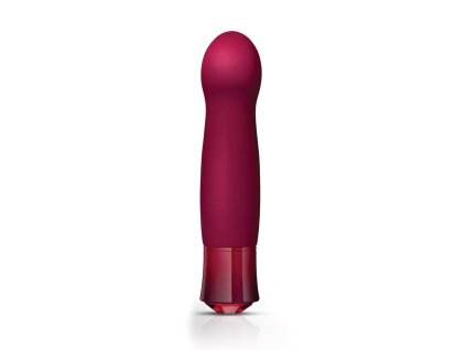 Mini vibrátor Blush Gem Classy Garnet Akryl Silikónový ABS Dobíjateľný Červená 5 rýchlostí (Ø 3 cm)