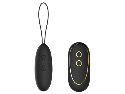 Masturbačné vajíčko Dream Toys Elite Silikónové ABS Čierna (Ø 3 cm)