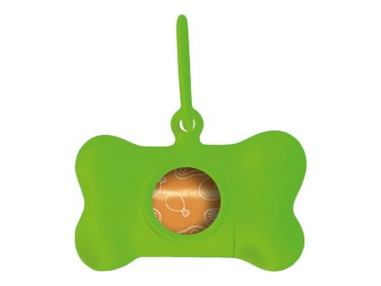 Zásobník na vrecká pre psie exkrementy United Pets Bon Ton Neon Zelená (8 x 4,2 x 5 cm)