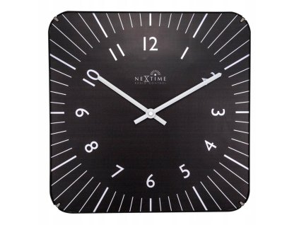 Nástenné hodiny Nextime 3240ZW Čierna (35 x 35 cm)