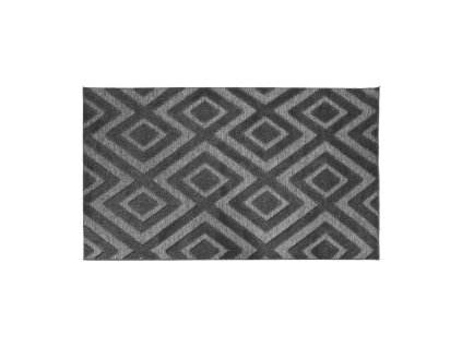 Koberec Home ESPRIT Polyester Sivá Tmavo-sivá (200 x 140 cm)