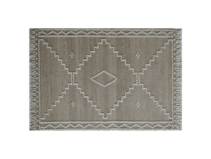Koberec Home ESPRIT Boho Protišmykový (140 x 200 x 1 cm)