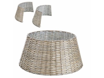 Dekoračný podstavec pod vianočný stromček Prútený Prírodná (Ø 42 cm) (42 x 58 x 28 cm)