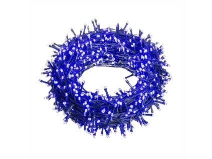 Girlanda z LED svetiel 25 m Modrá Biela 6 W Vianoce