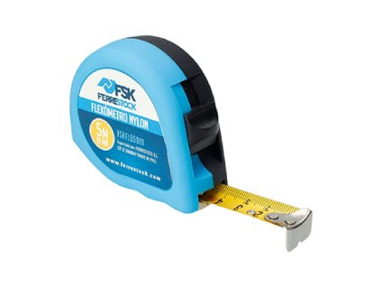 Zvinovací meter s klipom na opasok Ferrestock 5 m (5 m x 19 mm)