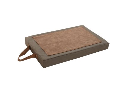 Podložka pod kolená pre záhradné práce Home ESPRIT Gaštanová Bavlna Polyester (40 x 25 x 4 cm)