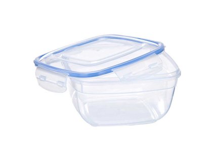 Dóza na potraviny Polypropylén Transparentná Modrá (1500 ml) (17 x 10 x 17 cm)