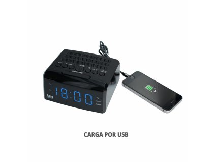 Rádiobudík LED PLL FM 0,5 W