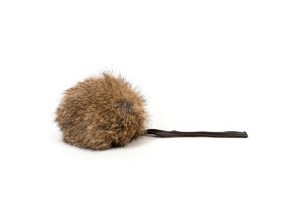 Cat rod Gloria Rogers Koža Brmbolce Prírodná koža (12 cm)