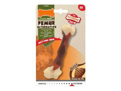 Hryzadlo pre psa Dog teether Nylabone Extreme Chew Femur Teľacie mäso Veľkosť XL Nylón