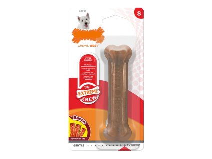 Hryzadlo pre psa Dog teether Nylabone Dura Chew Bacon Veľkosť S Nylón