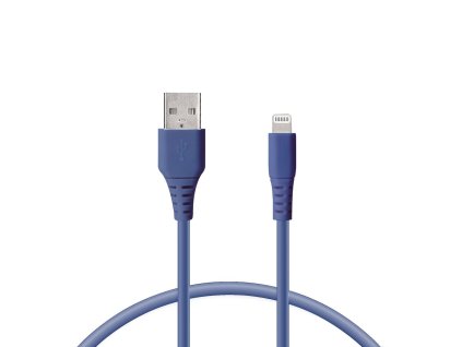 Dátový Kábel USB na Lightning KSIX 1 m Modrý