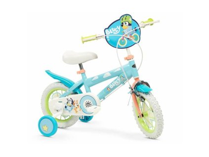 Detský bicykel Bluey 12" Modrá Zelená (3-5 rokov)