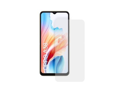 Ochranné tvrdené sklo na mobil OPPO A38 KSIX Transparentná