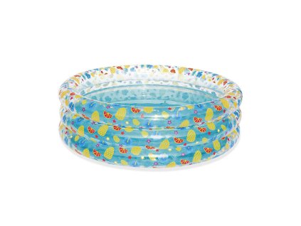 Detský nafukovací bazén Bestway Tropický Viacfarebná Transparentná (170 x 53 cm) (+ 6 rokov)