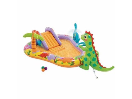 Detský bazén s príslušenstvom Intex Dino Park (201 x 157 x 69 cm)