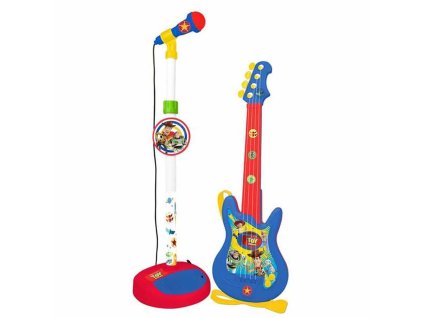 Detská gitara s mikrofónom na Karaoke Toy Story