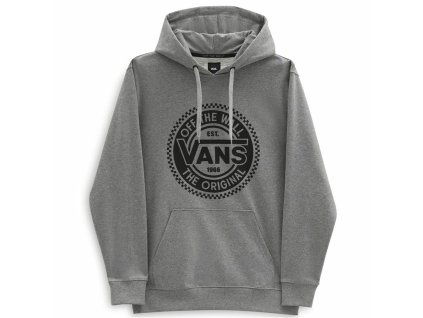 Pánska mikina s kapucňou Vans Big Chest Lock Up Svetlo šedá