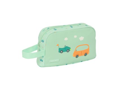Termo box na desiatu Safta Automobil Zelená (21.5 x 12 x 6.5 cm)