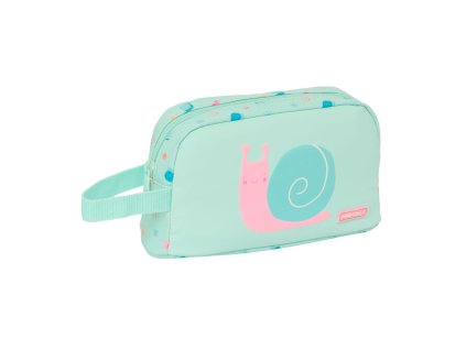Termo box na desiatu Safta Slimák Tyrkysová (21.5 x 12 x 6.5 cm)