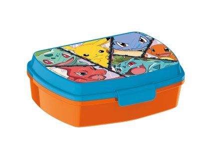 Detský desiatový box na sendvič Pokémon Viacfarebná Obdĺžnikový (17 x 5,6 x 13,3 cm)