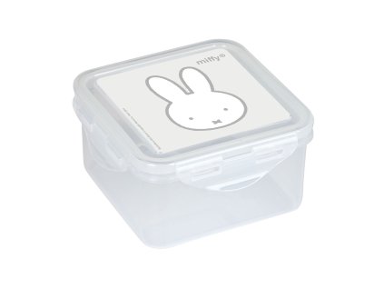 Školský box na desiatu Miffy Niebla Bez BPA Sivá (13 x 7,5 x 13 cm)
