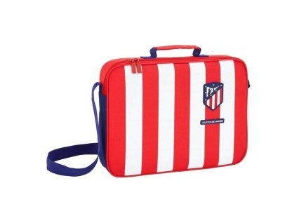 Školská taška Atlético Madrid Červená Modrá Biela (38 x 28 x 6 cm)