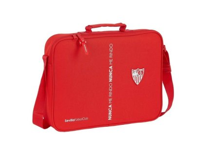Školská taška Sevilla Fútbol Club Červená (38 x 28 x 6 cm)