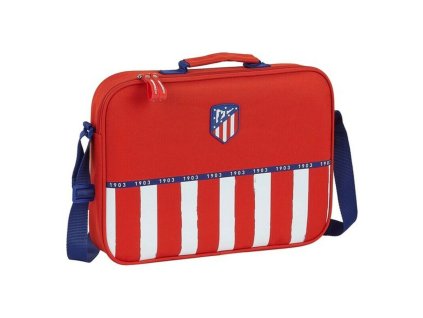 Školská taška Atlético Madrid Červená Modrá Biela (38 x 28 x 6 cm)