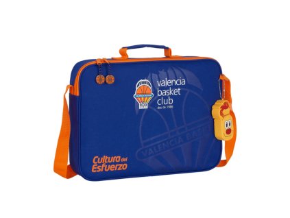 Školská taška Valencia Basket Modrá Oranžová (38 x 28 x 6 cm)