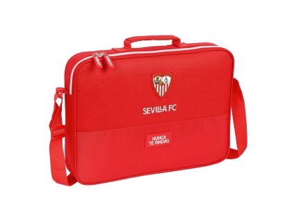 Školská taška Sevilla Fútbol Club Červená (38 x 28 x 6 cm)