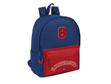 Batoh na Notebook 14,1" Safta University Červená Námornícka modrá (31 x 40 x 16 cm)