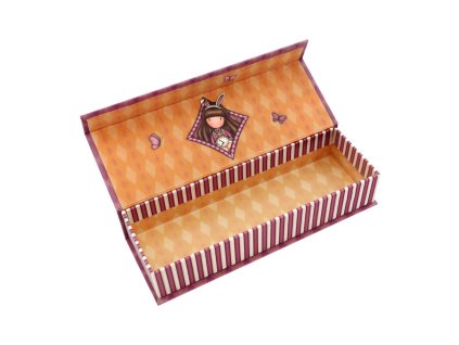Krabička Gorjuss Just one second Box Lososová (20.2 x 4 x 7 cm)