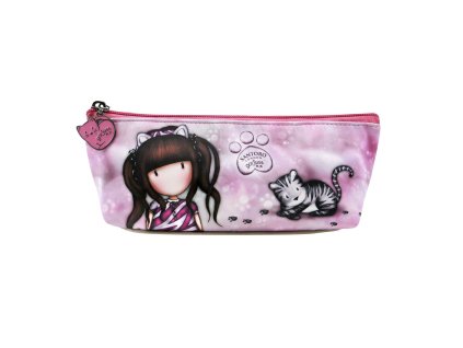 Školské púzdro na ceruzky Gorjuss Ruby wild Sivá (22.3 x 8.8 x 5.7 cm)