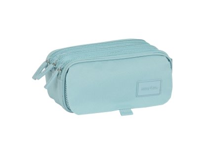 Trojitý peračník Safta 21,5 x 10 x 8 cm Modrá