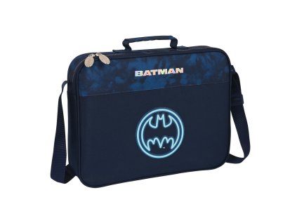 Školská taška cez rameno Batman Legendary Námornícka modrá (38 x 28 x 6 cm)
