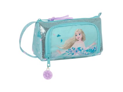 Školský peračník s náplňou Frozen Hello spring Svetlá modrá 20 x 11 x 8.5 cm (32 Kusy)