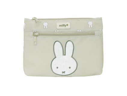 Dvojitý peračník Miffy Niebla Sivá 23 x 16 x 3 cm