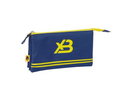 Trojitý peračník pre starších žiakov a študentov Kings League X buyer Modrá (22 x 12 x 3 cm)