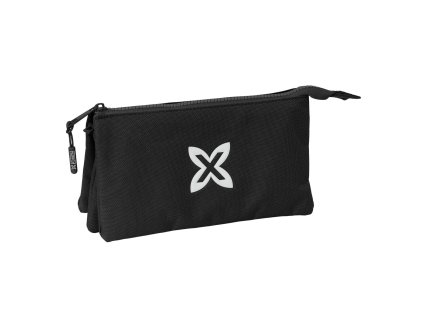 Trojitý peračník pre starších žiakov a študentov Munich Negro Odpudzovač vody Čierna (22 x 12 x 3 cm)