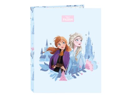 Krúžkový zakladač Frozen Ice magic Modrá A4 (26,5 x 33 x 4 cm)